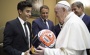 MotoGP-Piloten treffen den Papst