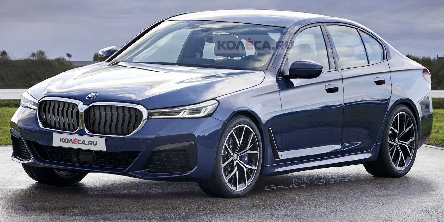 Rendering: So könnte der nächste BMW 5er (2023) aussehen