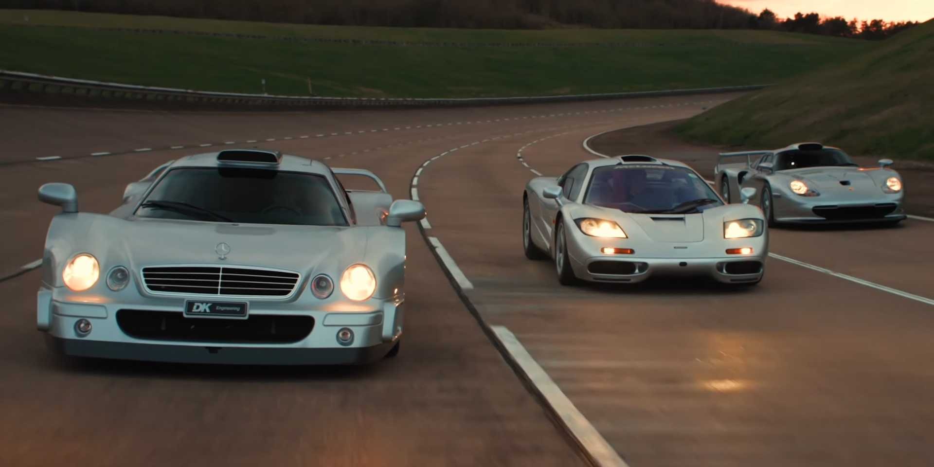 Vergleich: McLaren F1, Porsche 911 GT1 Evo, Mercedes-Benz CLK GTR