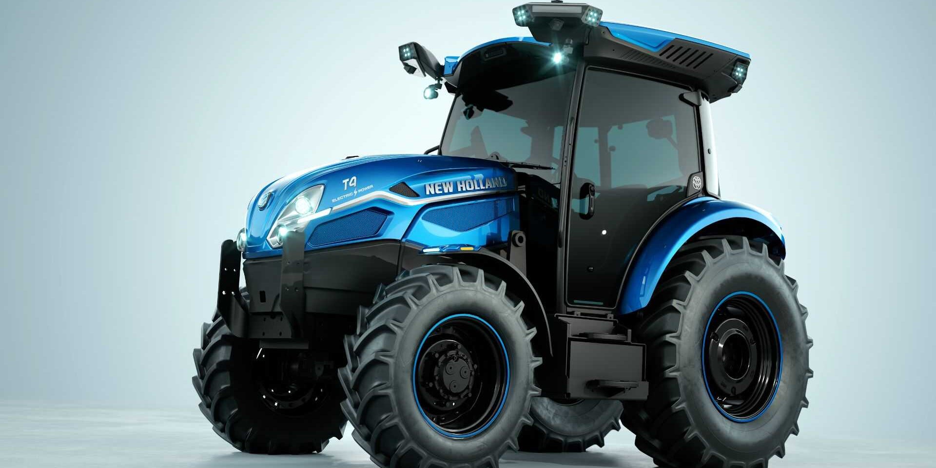 CNH Industrial stellt Elektro-Traktor New Holland T4 vor