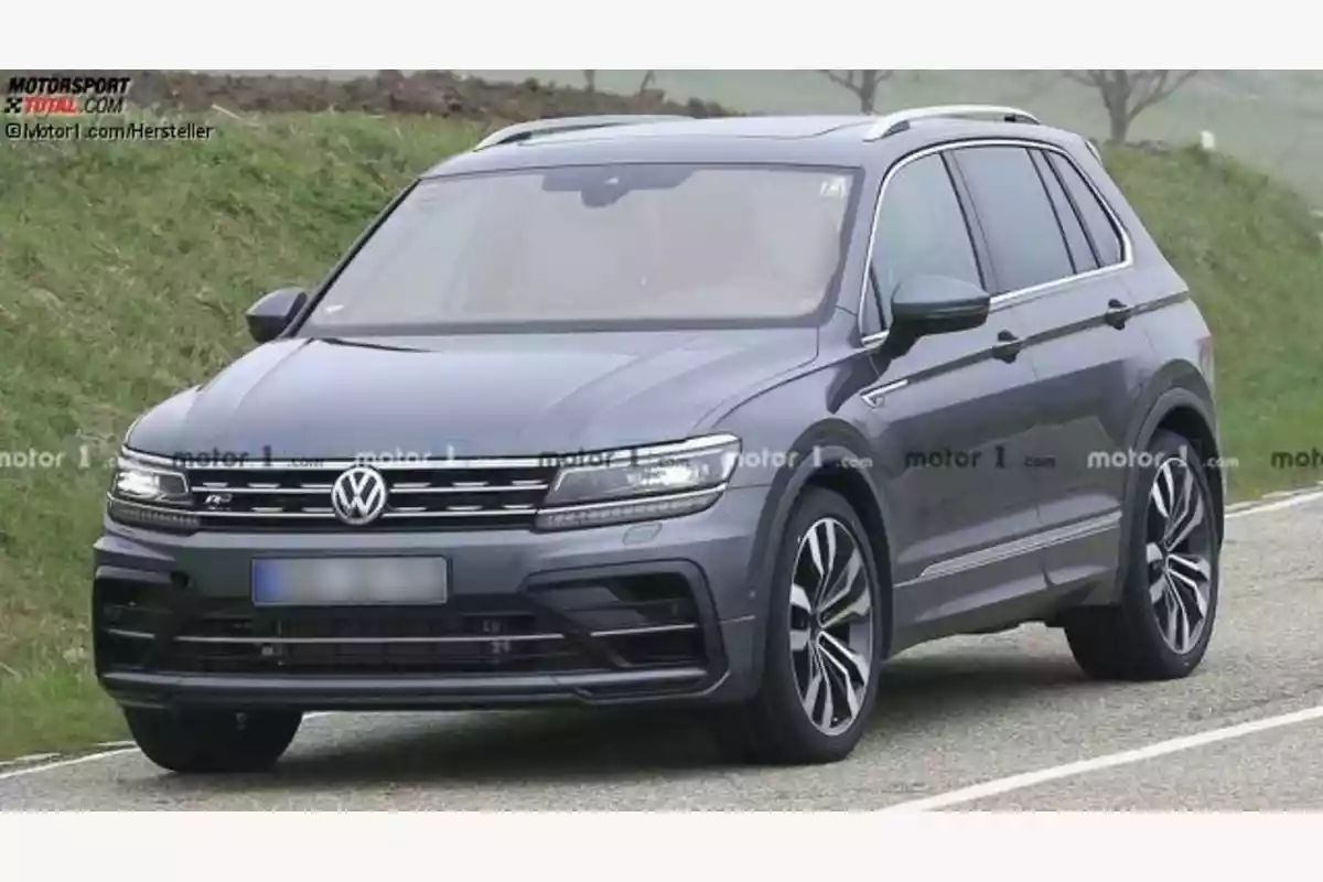 VW Tiguan R (2019): Erlkönig erwischt