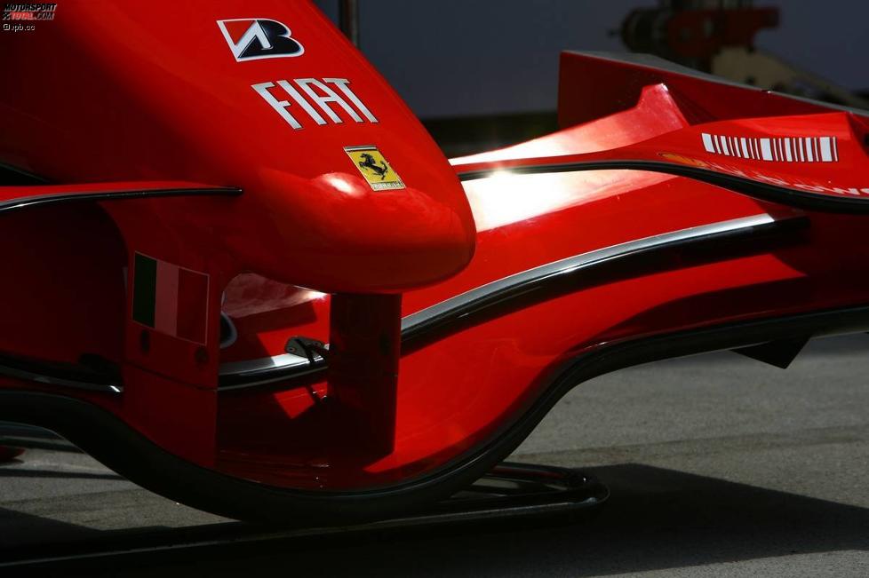 Nase eines Ferrari F2007