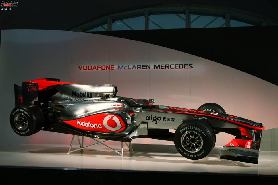 Der neue McLaren-Mercedes MP4-25