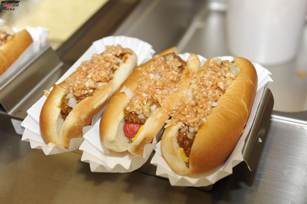 Der berühmte Martinsville Hot Dog