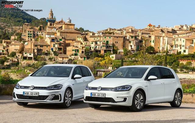 VW E-Golf & Golf GTE 2017 Test: Bilder, Preis, Reichweite, Daten