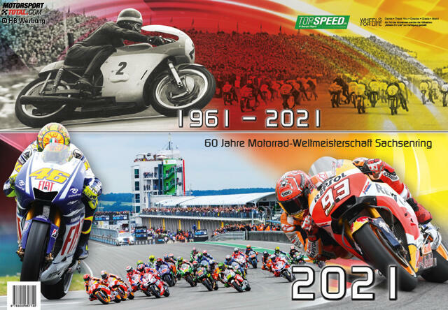 Geschenk-Tipp: "60 Jahre Motorrad-WM Sachsenring" Kalender 2021