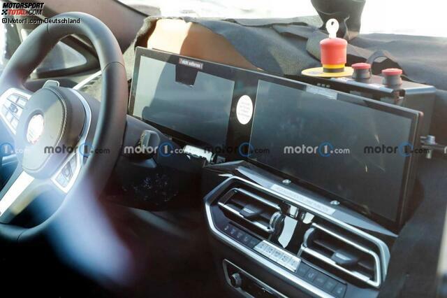 BMW X6 Facelift mit neuem Interieur, vielen Screens erwischt