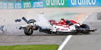 Fotostrecke: Der Unfall von Antonio Giovinazzi und George Russell in Spa