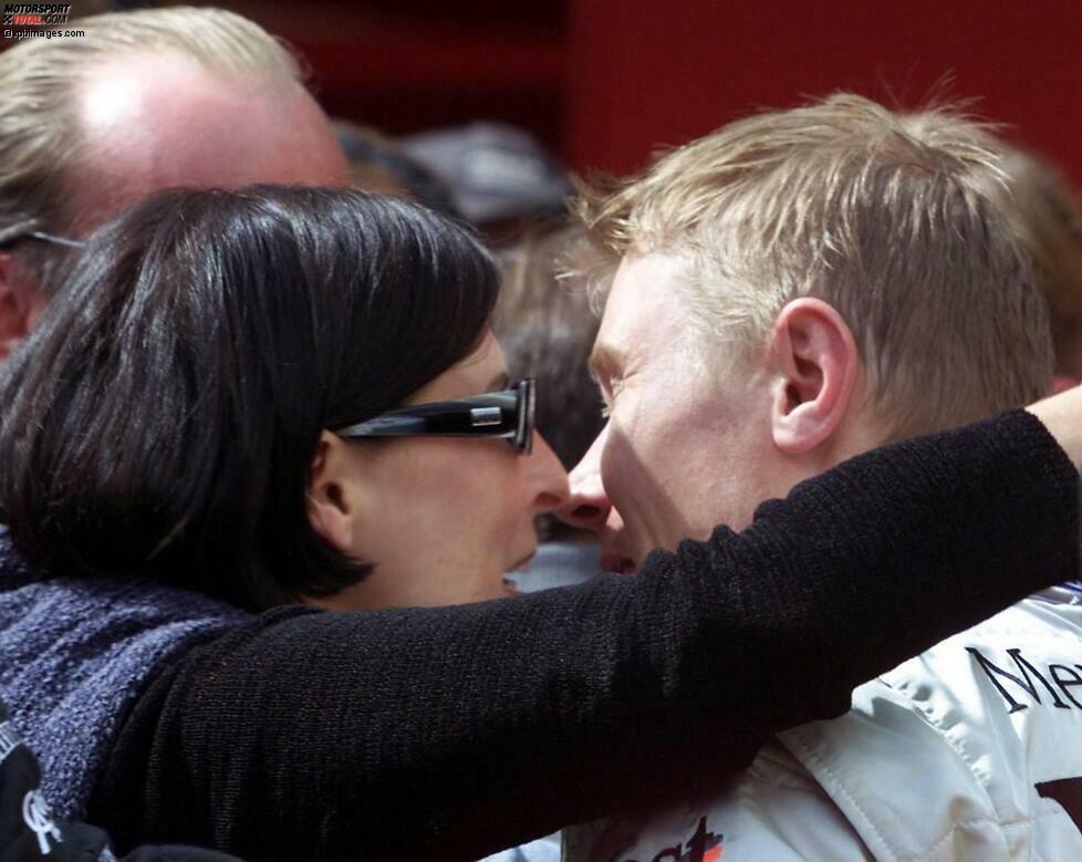 Das Traumpaar der Formel 1: Mika Häkkinen lernt Erja Honkanen, damals Fremdenführerin in Nizza, Anfang der 1990er-Jahre kennen.