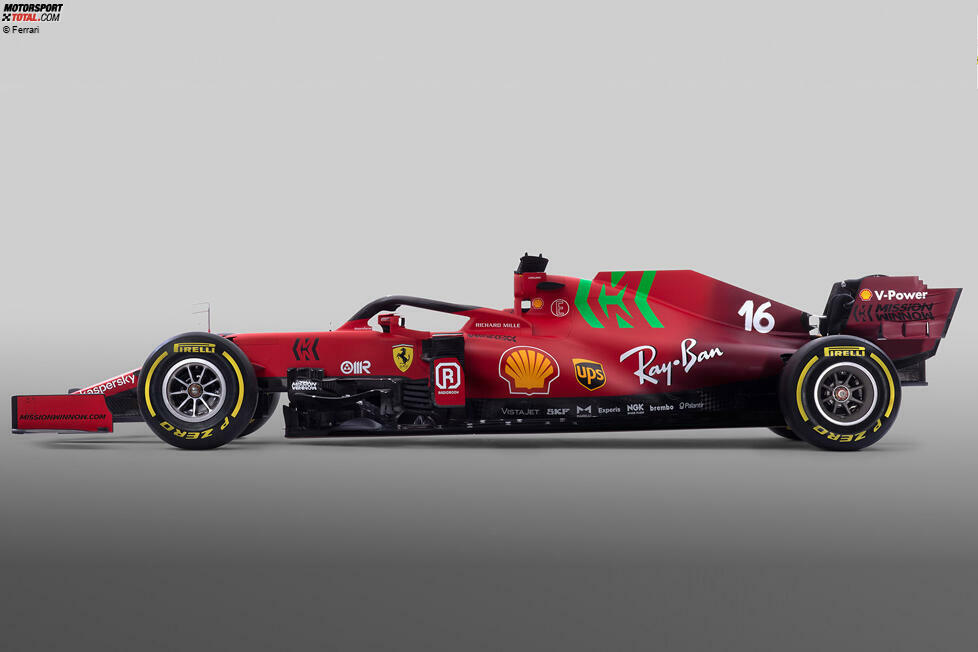 Fotostrecke: Formel 1 2021: Der neue Ferrari SF21 in Bildern - Foto 2/11