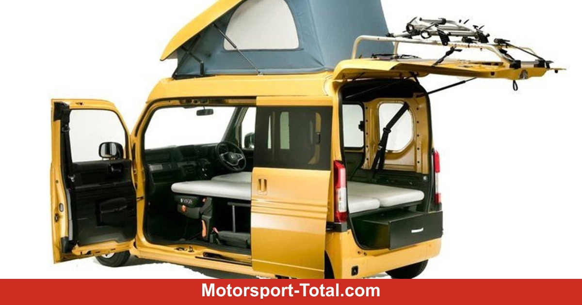 Honda N-Van Compo: Mikro-Wohnmobil für nur 16.500 Euro