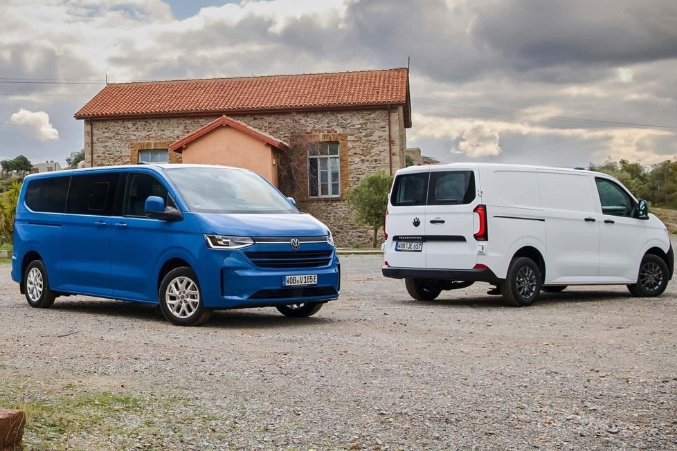 Volkswagen Nutzfahrzeuge hat die europäische Markteinführung seiner komplett neu entwickelten Transporter und Caravelle gestartet - Preise und Daten