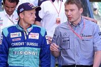 Kimi Räikkönen und Mika Häkkinen