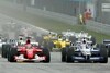 Bild zum Inhalt: Montoya: Schumacher hat meistens Glück