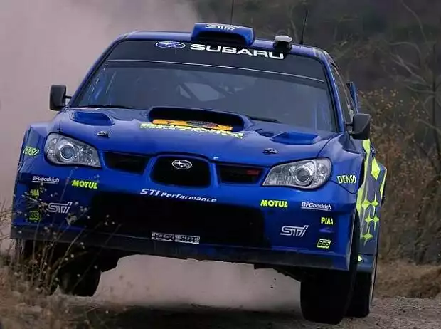 Titel-Bild zur News: Petter Solberg Subaru