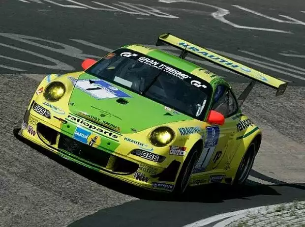 Titel-Bild zur News: Manthey Porsche auf der Nordschleife