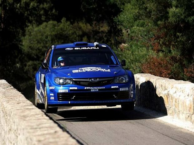 Titel-Bild zur News: Subaru Impreza WRC2008