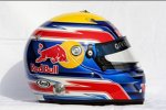 Helm von Mark Webber (Red Bull) 