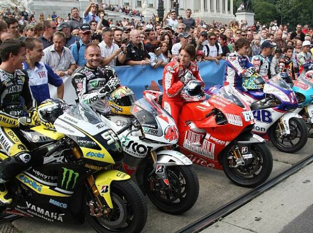 Titel-Bild zur News: MotoGP in Wien