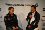 Sebastian Vettel und Mario Theissen (BMW Motorsport Direktor) 