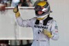 Bild zum Inhalt: Rosberg auf dem Podium - Schumacher mit Fahrfehler