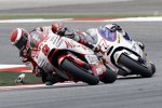 Hector Barbera (Aspar) und Karel Abraham (Cardion)