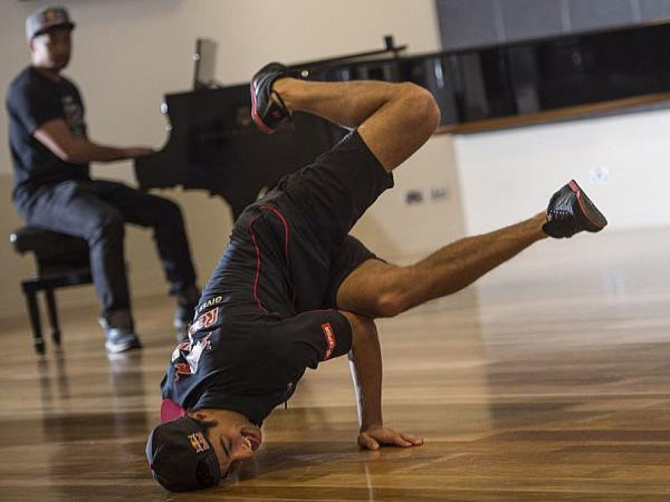 Daniel Ricciardo, Breakdance