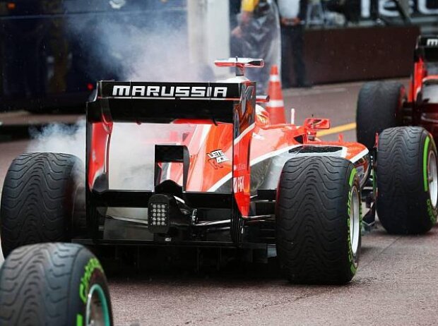 Titel-Bild zur News: Jules Bianchi, Motorproblem