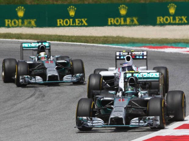 Nico Rosberg, Valtteri Bottas, Lewis Hamilton