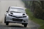 Testfahrten mit dem Toyota Yaris WRC
