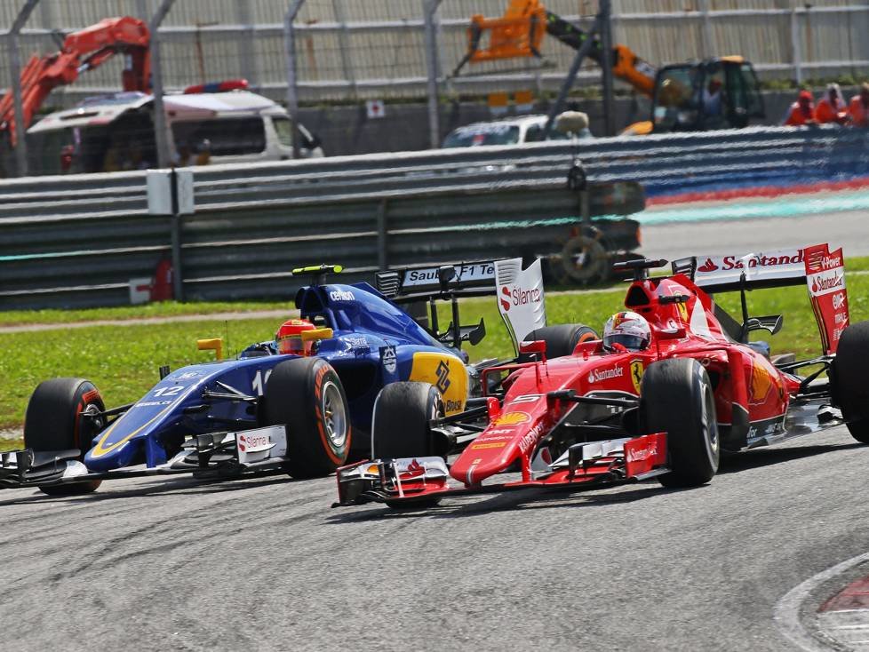 Felipe Nasr, Sebastian Vettel