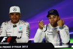 Lewis Hamilton (Mercedes) und Felipe Massa (Williams) 