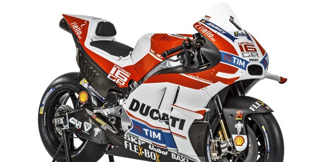 Ducati zeigt die neue Desmosedici GP