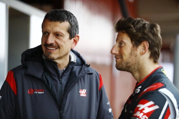 Romain Grosjean  ~Günther Steiner und Romain Grosjean (Haas) ~ 