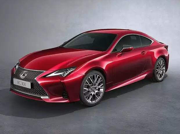 Titel-Bild zur News: Lexus RC Facelift 2019