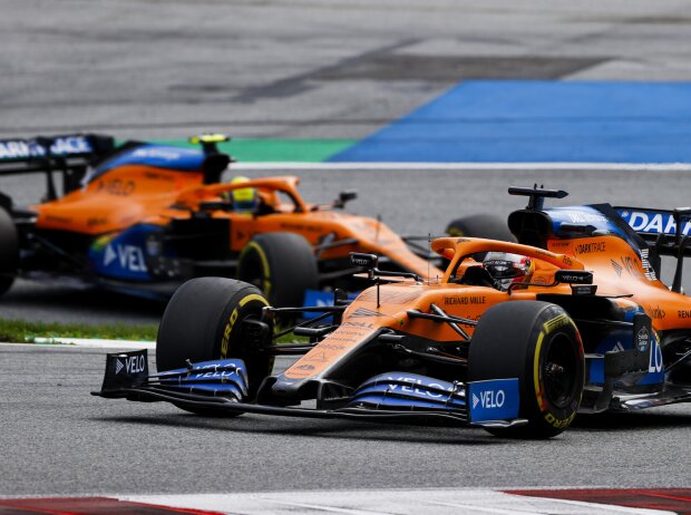 Carlos Sainz, Lando Norris