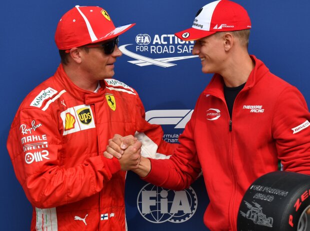 Mick Schumacher, Kimi Räikkönen