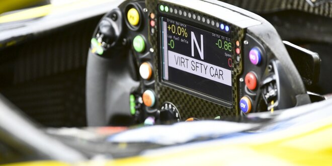 Warum das Lenkrad-Display bei F1-Nachtrennen gedimmt wird