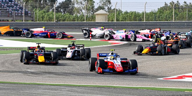 Neues Wochenendformat 2021: Formel 2 und Formel 3 mit drei Rennen