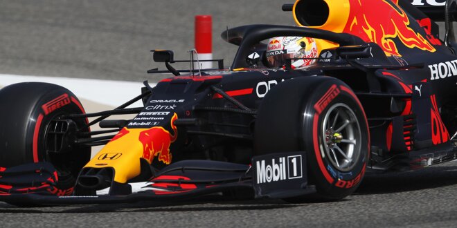 F1-Training Bahrain 2021: Verstappen halbe Sekunde vor Hamilton!