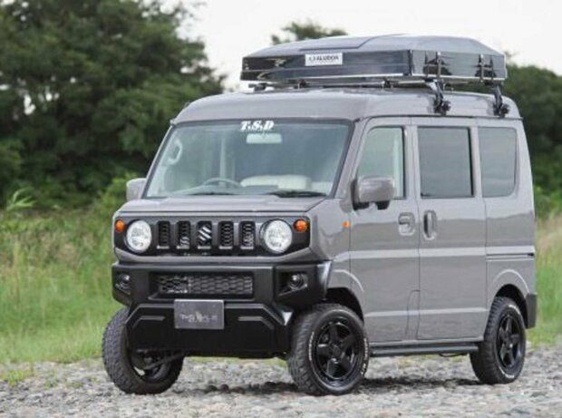 Wenn der Suzuki Jimny ein knuffiger Kei-Car-Campingbus wäre