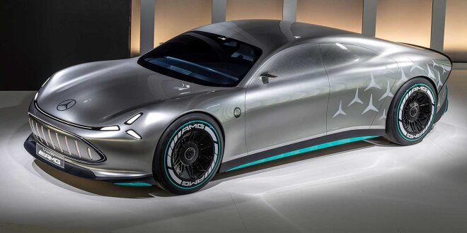 Mercedes Vision AMG: Ähnlich wie der EQXX, aber viel niedriger