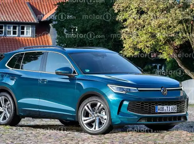 Titel-Bild zur News: Volkswagen Tiguan (Rendering)