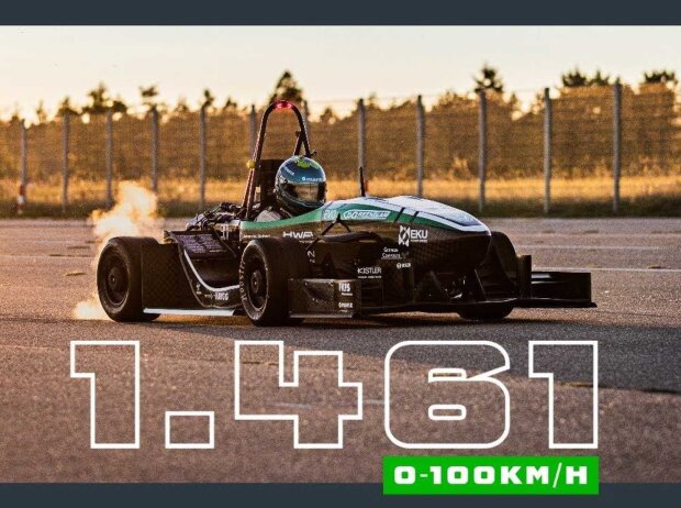 Titel-Bild zur News: Beschleunigungsweltrekord eines E-Autos
