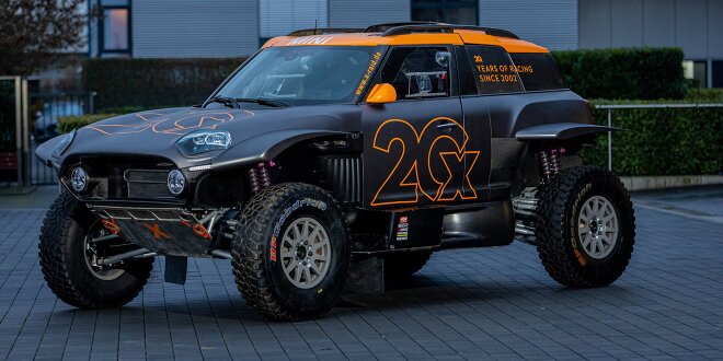 Mini John Cooper Works Plus: Neues Auto von X-raid für die Rallye Dakar