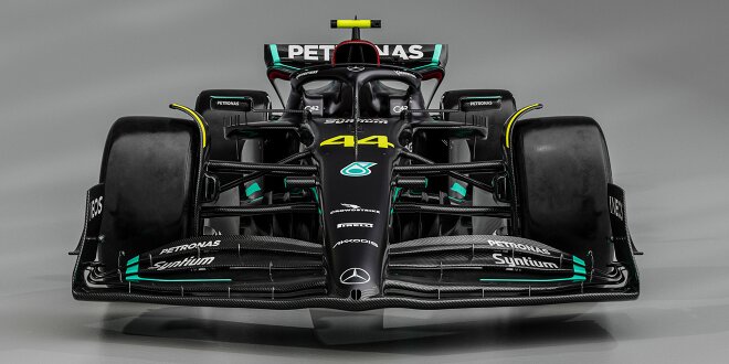 Formel 1 2023: Darum ist der Mercedes W14 wieder ein Schwarzpfeil