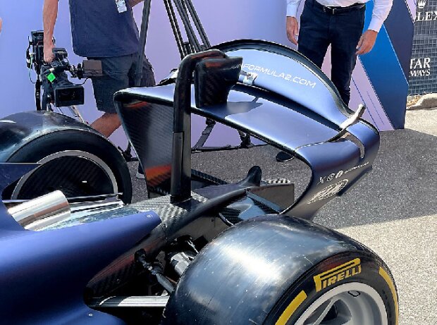 Titel-Bild zur News: Heckflügel des neuen Formel-2-Autos