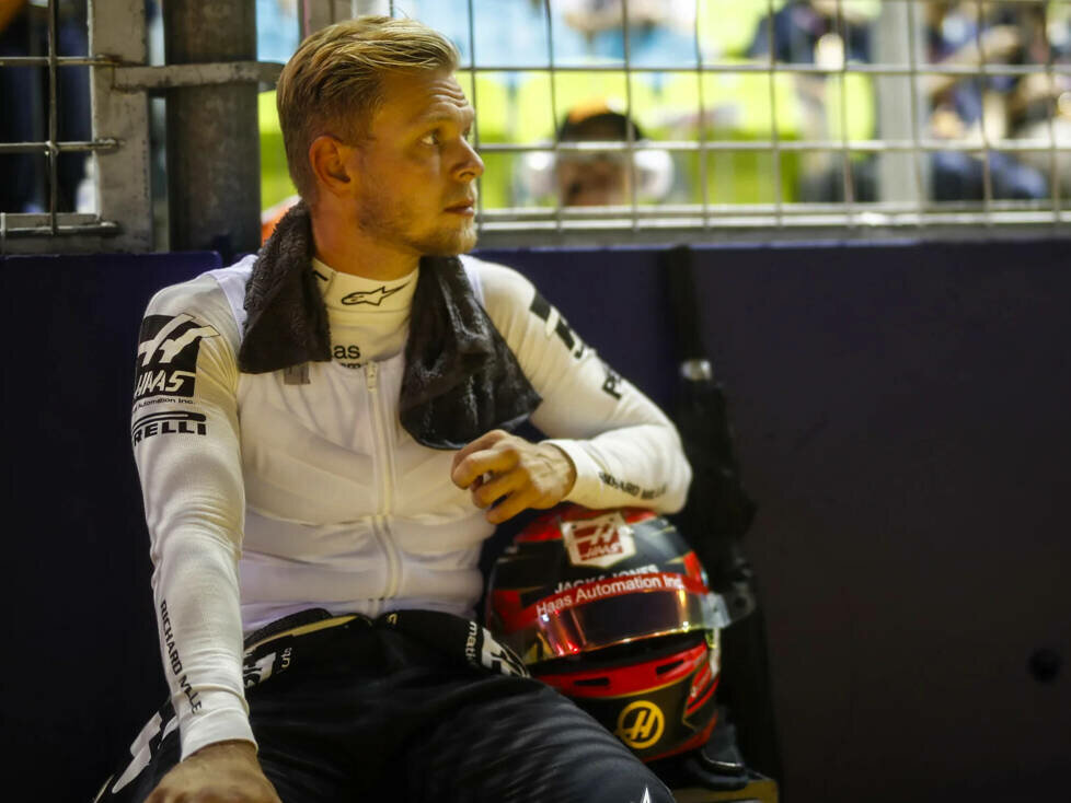 Kevin Magnussen (Haas) vor dem Formel-1-Rennen in Singapur 2019