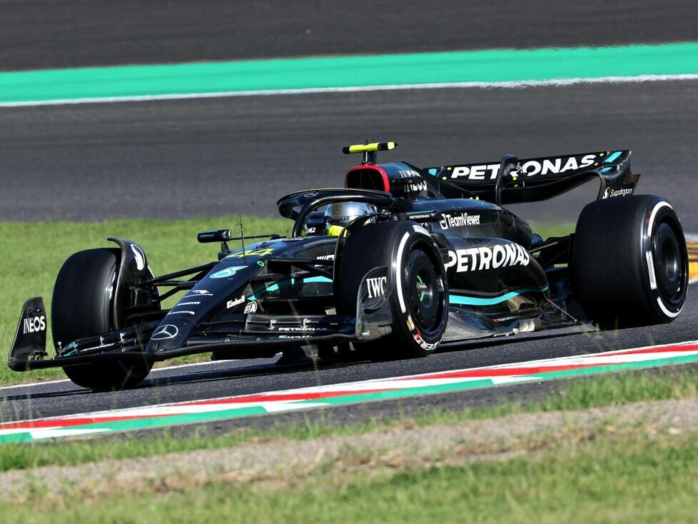 Lewis Hamilton beim Formel-1-Rennen in Japan 2023