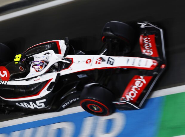 Titel-Bild zur News: Nico Hülkenberg (Haas VF-23) im Qualifying zum Formel-1-Rennen in Katar 2023